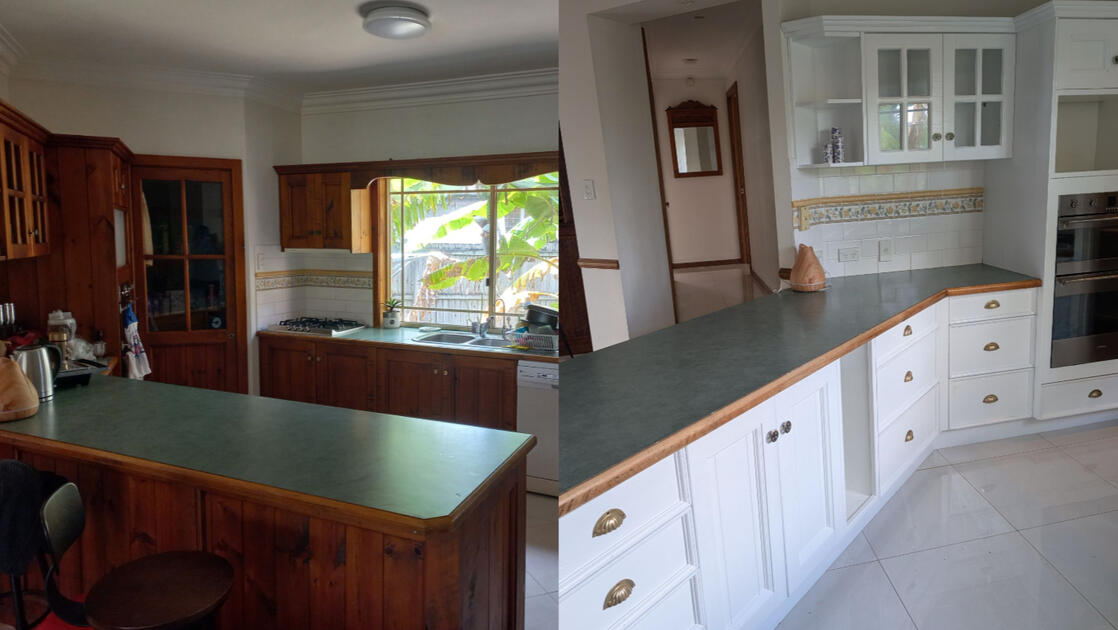 Kitchen Repaint in Mount Cotton