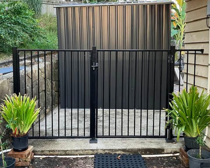 Side Gate Install in Belmont