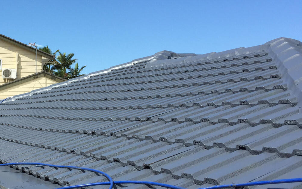 Roof Clean, Seal & Paint in Belmont