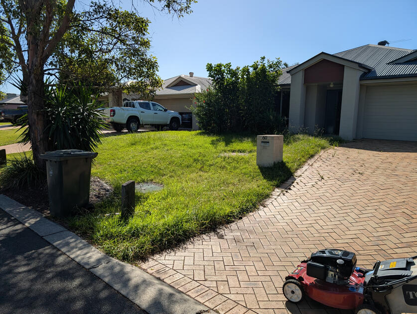 Inherited frontage on move-in day