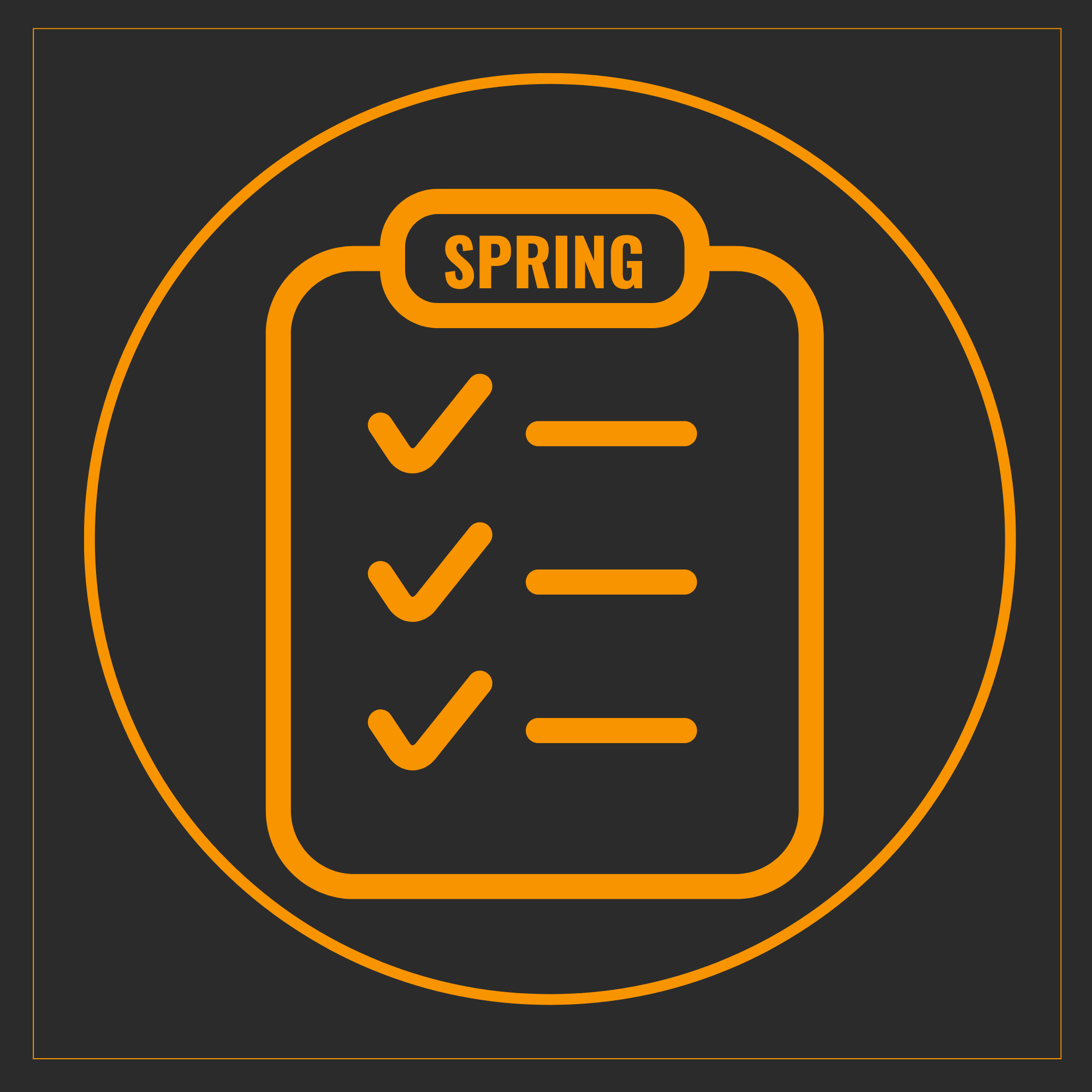 homeowner hub icon - spring property checklist